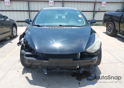 2013 Hyundai Elantra Gls из США, поврежденный, VIN 5NPDH4AE0DH335313